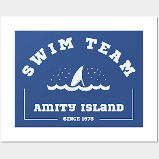 Amity Island Swim Team Original Fan Art Posters and Art